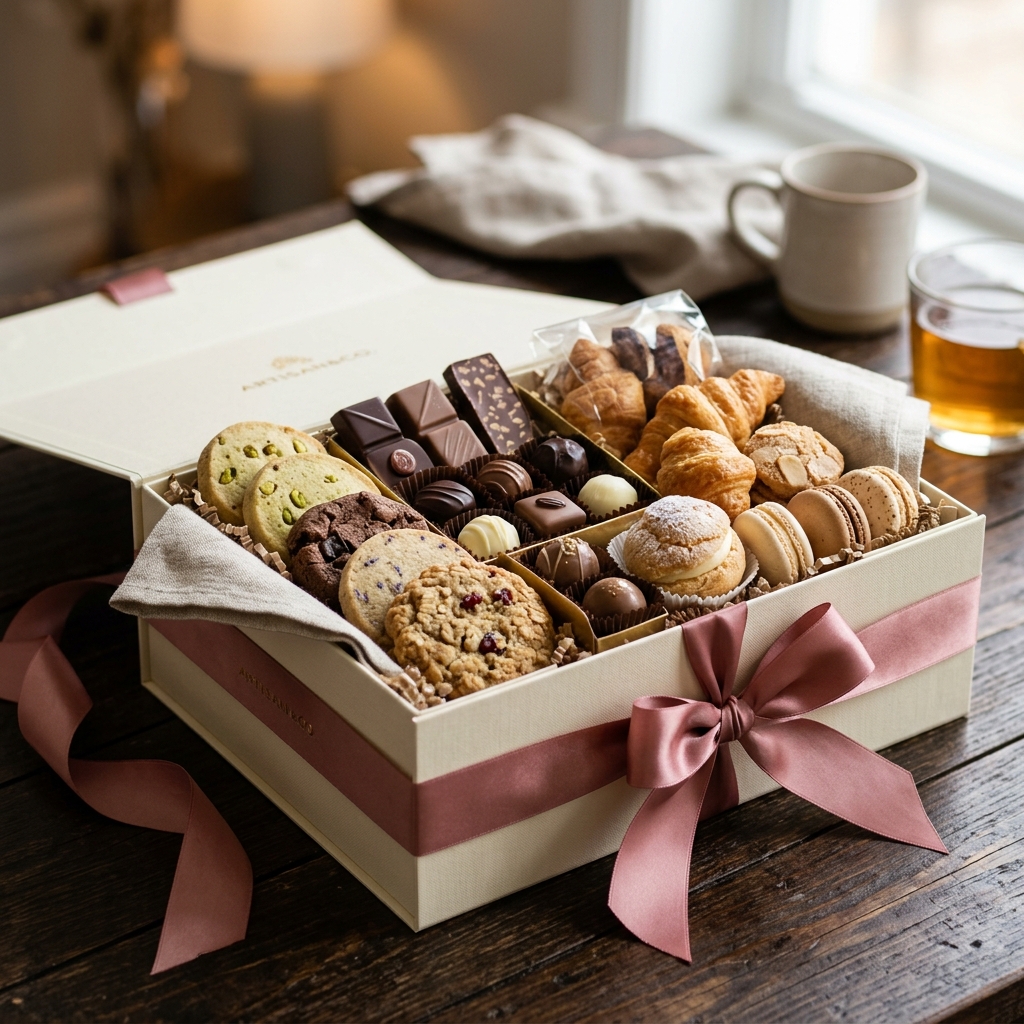 E-Commerce luxury hampers packing